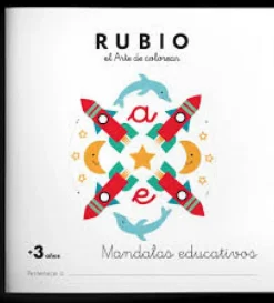 Mandalas educativos para 3 años
