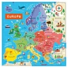 Janod Mapa magnético Europa en español 40 piezas
