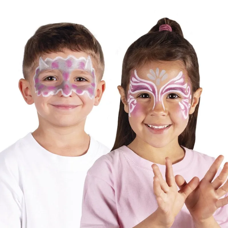 Jovi Maquillaje barra 3 colores: rosa, gris, blanco