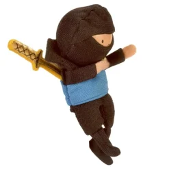 Fiesta Marioneta de dedo ninja azul