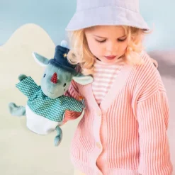 Lilliputiens Marioneta de mano mago dragón Joe