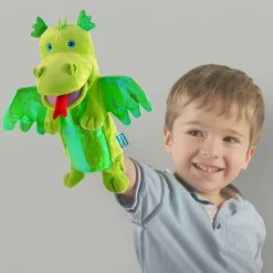 Fiesta Marioneta dragón verde