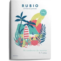 Mi cuaderno de verano RUBIO. 6-7 años