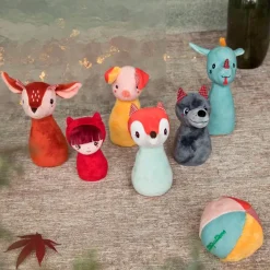 Lilliputiens Mi primer juego de bolos bosque.