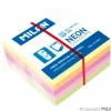 Milan Mini cubo de notas adhesivas 50x50 250 hojas neón
