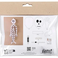 Creativ Company Mini kit manualidades crea esqueleto de papel.