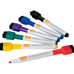 Nobo Mini rotulador para pizarra blanca 6 colores