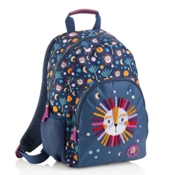 Miquelrius Mochila doble London león rey de la selva. 35x22,5x16cm