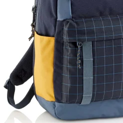 Miquelrius Mochila triple Amsterdam negro. 47x25x15,5cm.