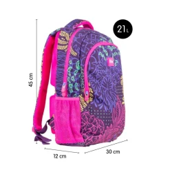 Milan Mochila 45x30x12cm serie especial Fireflies