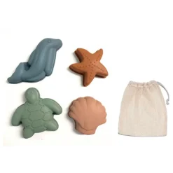 Play and Store Moldes para arena Sea con bolsa