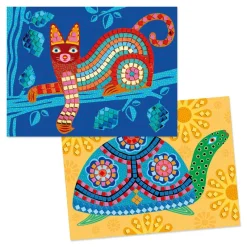 Djeco Mosaicos gato y tortuga