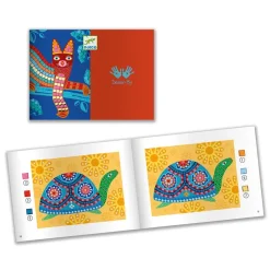 Djeco Mosaicos gato y tortuga