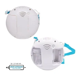 Alldoro Máquina de pompas Rainbow con botella de 100ml.