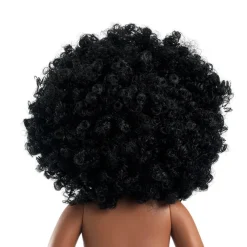 Djeco Muñeca Janet con conjunto azul y blanco 32cm.