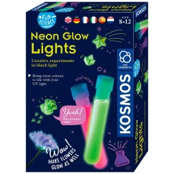 Kosmos Neon glow lights experimentos