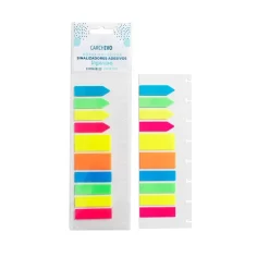 Carchivo Notas adhesivas Ingeniox neón 3 tamaños