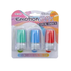 Fraga Pack de 3 sellos Emotion especial conducta