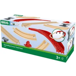 Brio Pack de vías con curvas ascendentes