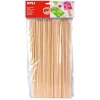 Apli Palo redondo pincho madera natural 20 cm 3mm grosor blíster 50 unidades