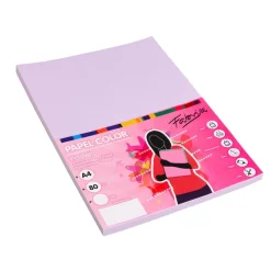 Fabrisa Papel A4 lila 100 hojas 80gr.