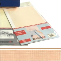 Comercial Garriga Papel milimetrado A4 bolsa 10 láminas