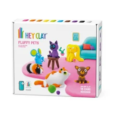 Hey Clay Pasta de modelar set 6 mascotas