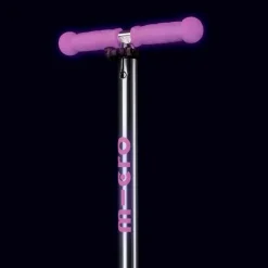 Micro Patinete Maxi Deluxe Glow Led lila