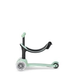 Micro Patinete Mini 4en1 Deluxe LED menta Mini2Grow