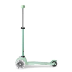 Micro Patinete Mini 4en1 Deluxe LED menta Mini2Grow