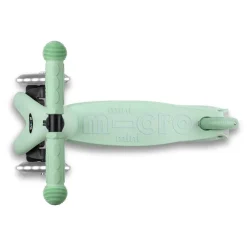 Micro Patinete Mini 4en1 Deluxe LED menta Mini2Grow