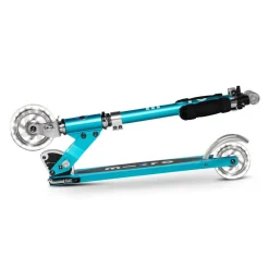 Micro Patinete Sprite Led azul océano