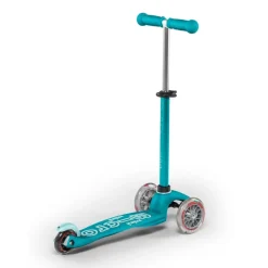 Micro Patinete mini deluxe Led aqua