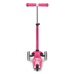 Micro Patinete Mini Deluxe LED rosa