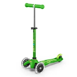 Micro Patinete mini deluxe Led verde
