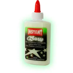 Instant Pegamento cola con purpurina 180ml. Glitter color surtido