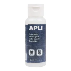 Apli Pegamento cola textil 80ml.