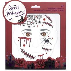 Great Pretenders Pegatinas faciales zombie