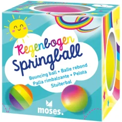 Moses Pelota bouncing arco iris