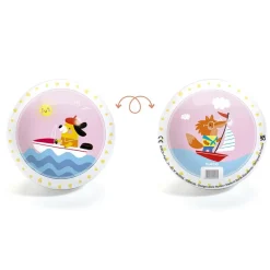 Djeco Pelota 12cm animalitos en barco