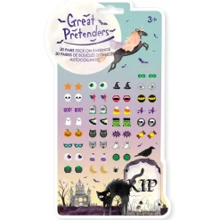 Great Pretenders Pendientes adhesivos Halloween 30 pares