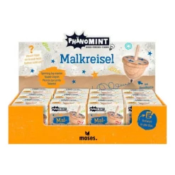 Phanomint Peonza madera que pinta al girar