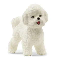 Schleich Perro bichón frisé.