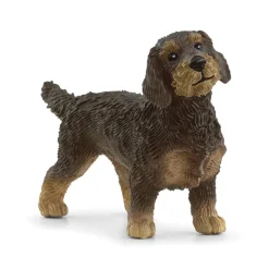 Schleich Perro teckel de pelo duro.