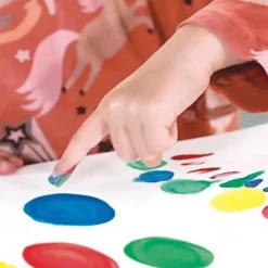 Milan Pintura de dedos 6 colores 40ml.