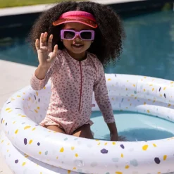 Swim Essentials Piscina hinchable White terrazzo 100cm.