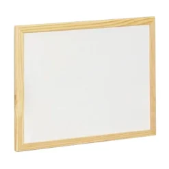 Faibo Pizarra blanca 60x40cm. con marco de madera