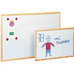Faibo Pizarra metálica blanca 60x90cm.