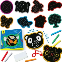 Ludattica Pizarras creativas set de 9 pizarras