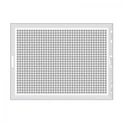 Quercetti Placa pinchos 16x21,5cm unidad.